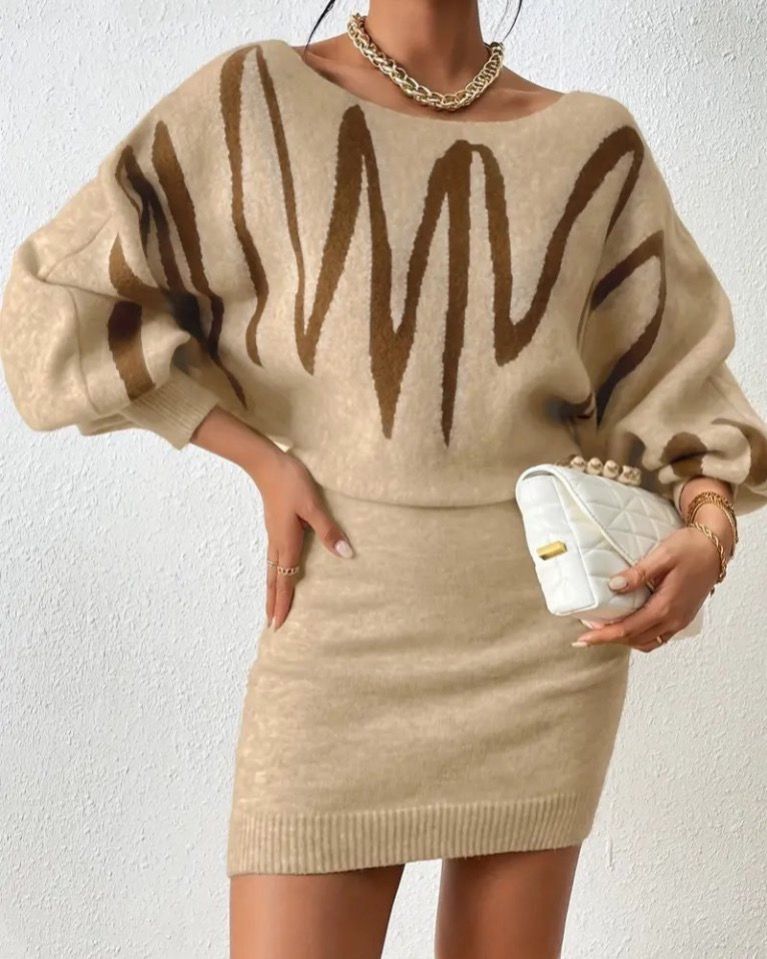 Beautiful Wool Short Dress