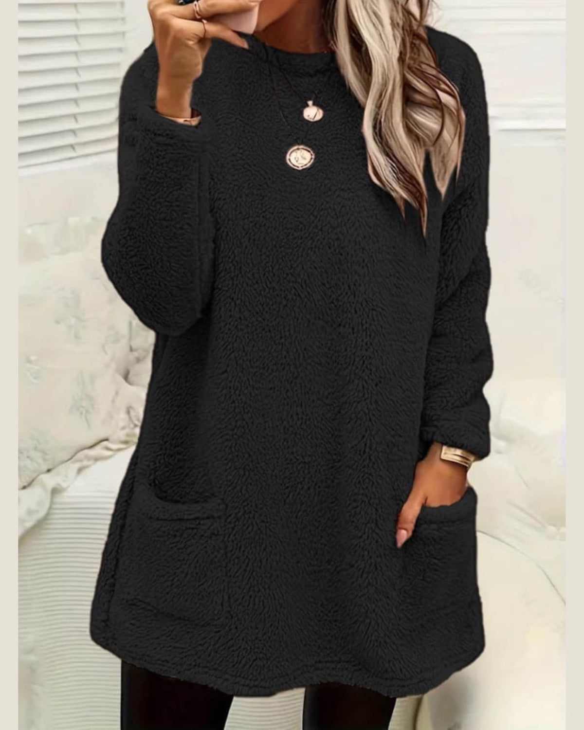 Warm Fleece Casual Pullover