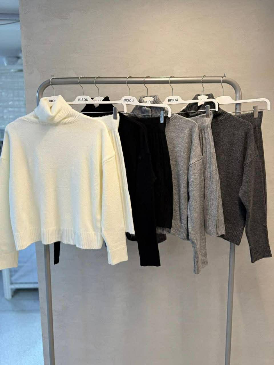 Wool Skirt Set One Color