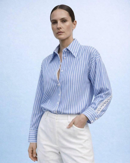 Stripped Two Colors Shirt