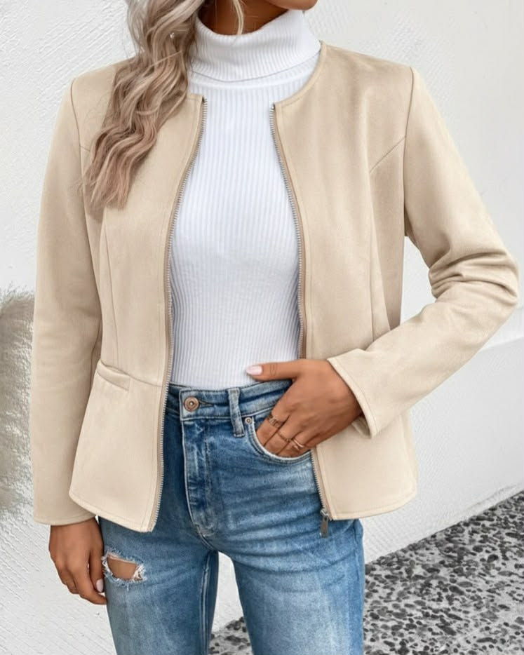 Classic Jacket With Zipper