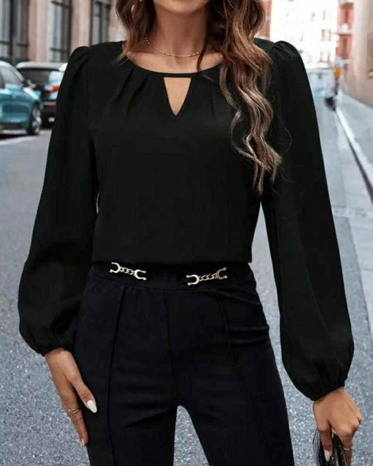 Simple Long Sleeve Classic Top