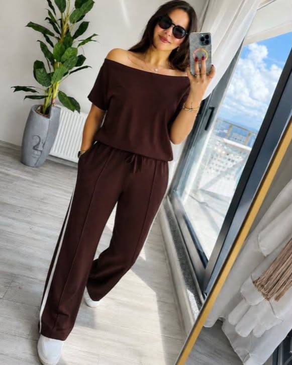 OF Shoulder Casual Set