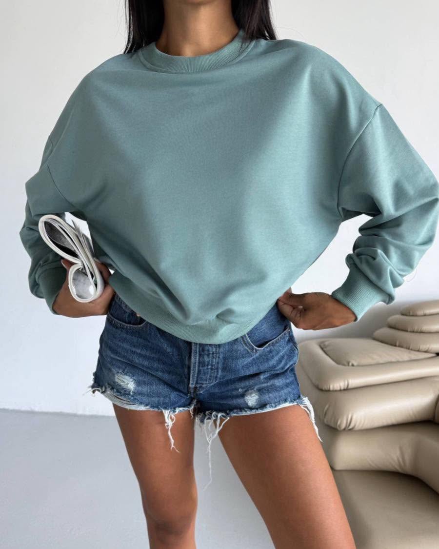 Oversized Crewneck Sweatshirt