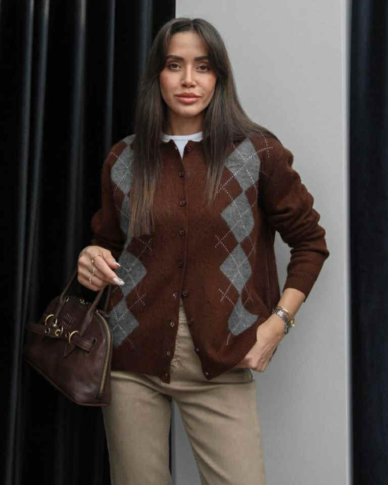 Wool Cardigan With Buttons