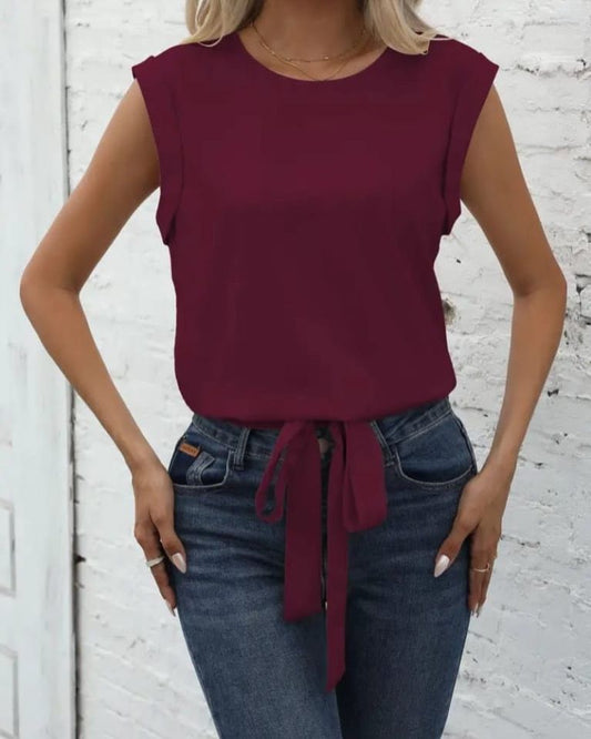Cut Top With A Tie
