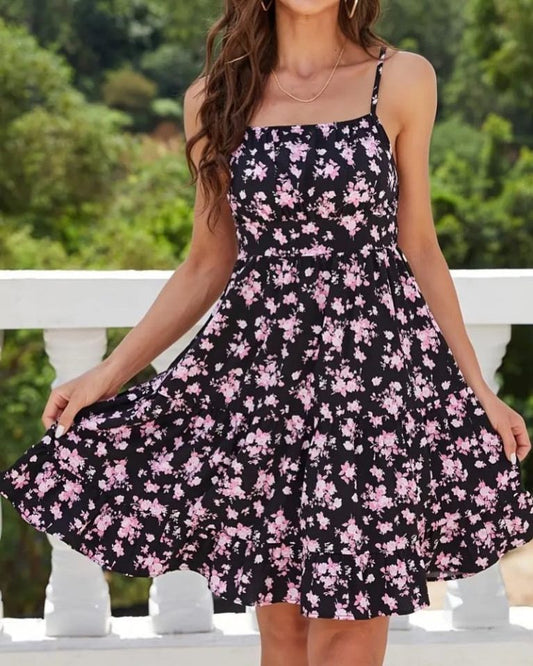 Floral Wide Dress