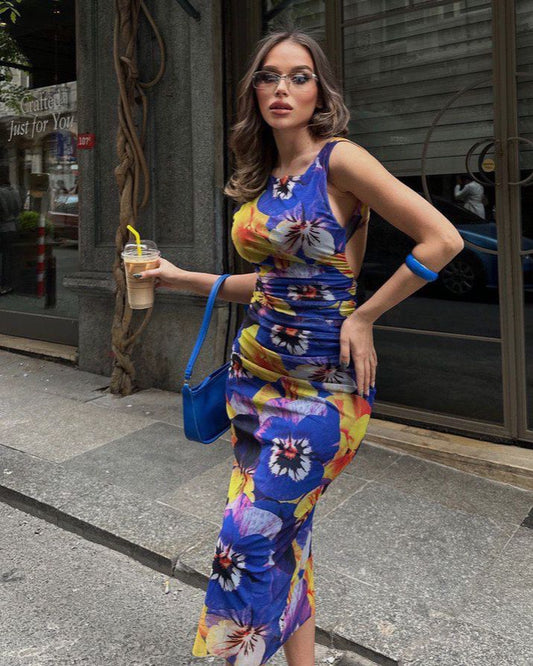 Colorful Long Summer Dress
