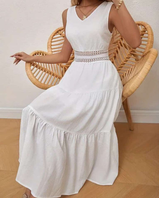 Long Summery Wide Dress