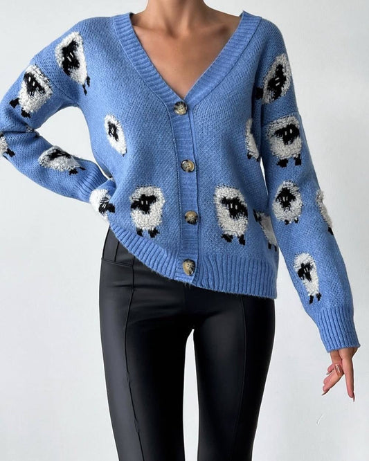 Sheep Wool Cardigan