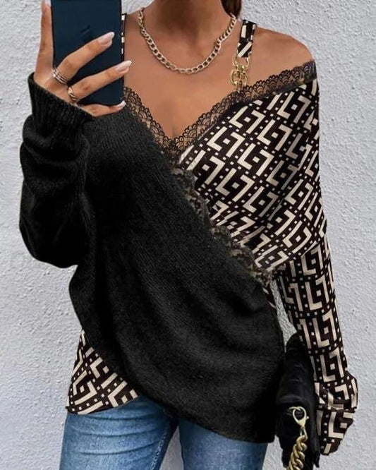 Elegant And Stylish Top With Golden Buckles