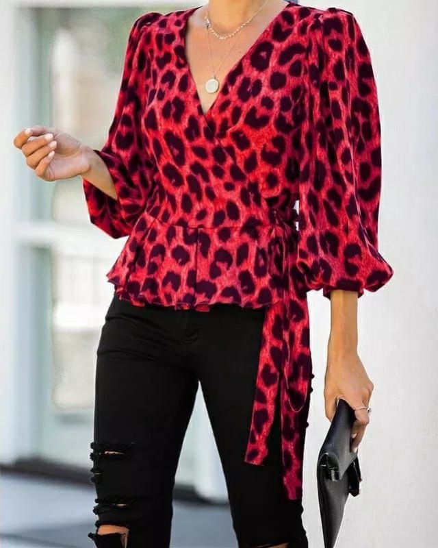 Leopard Elegant Top