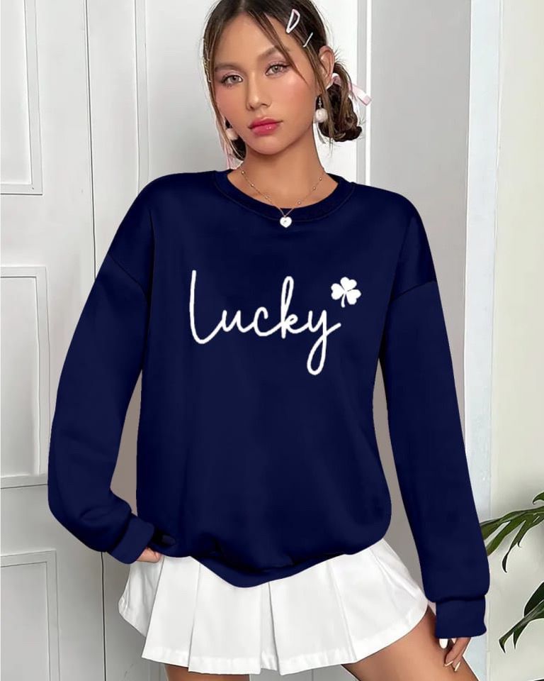 Cotton Lucky Long Sleeve Top