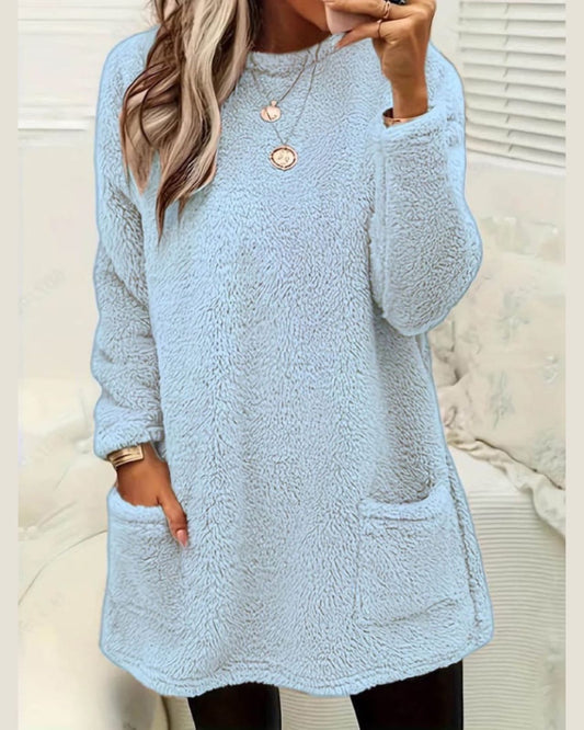 Warm Fleece Casual Pullover