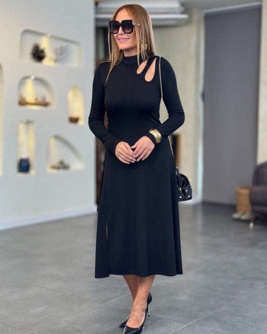Stylish Wide Long Dress