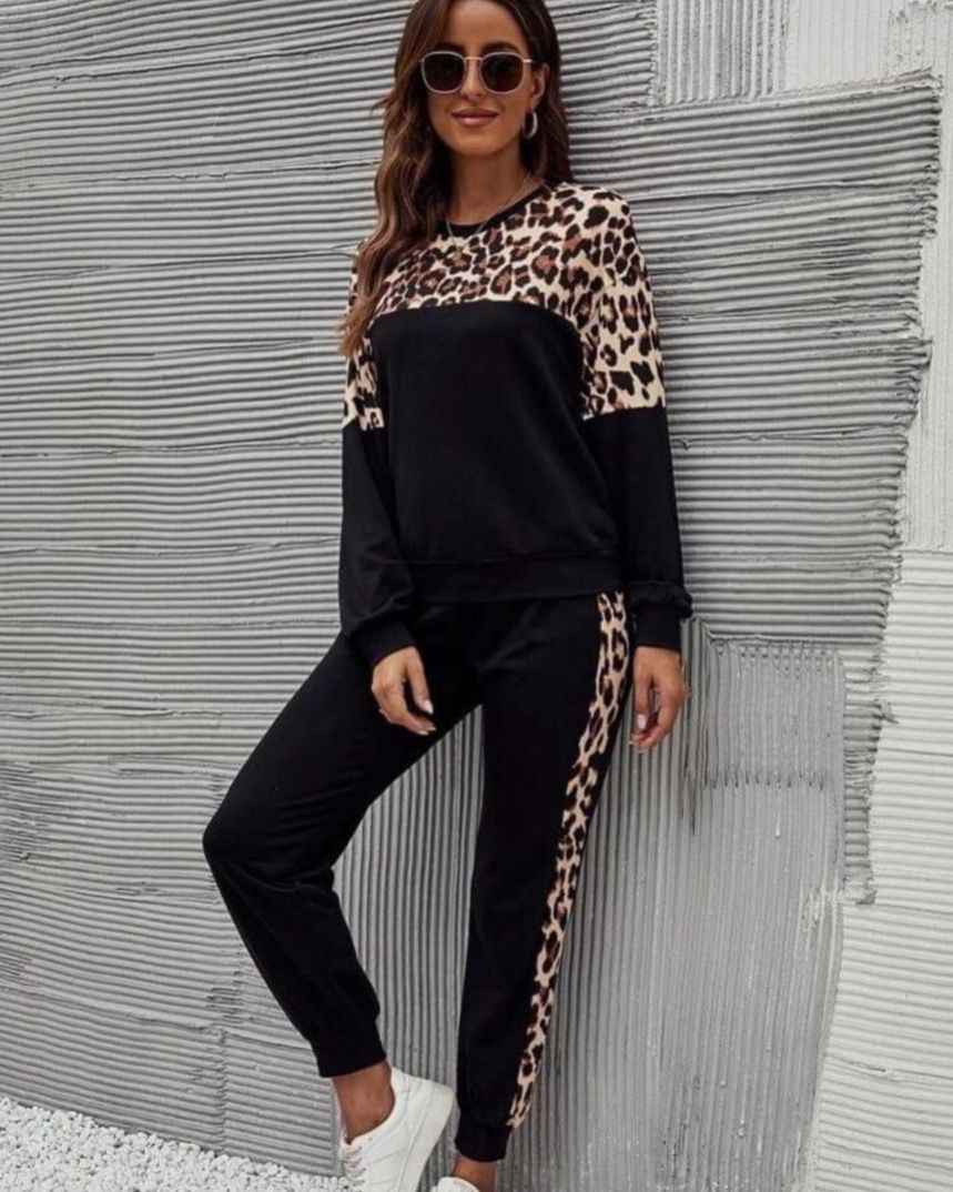 Leopard Casual Set