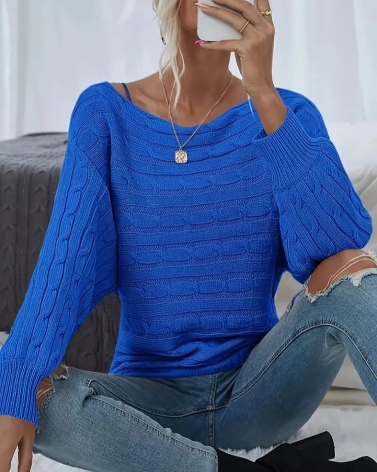 Wool Wide Blouse