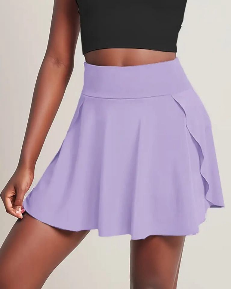 Short Wide Skirt