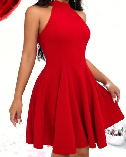 Wide Short Elegant Dress