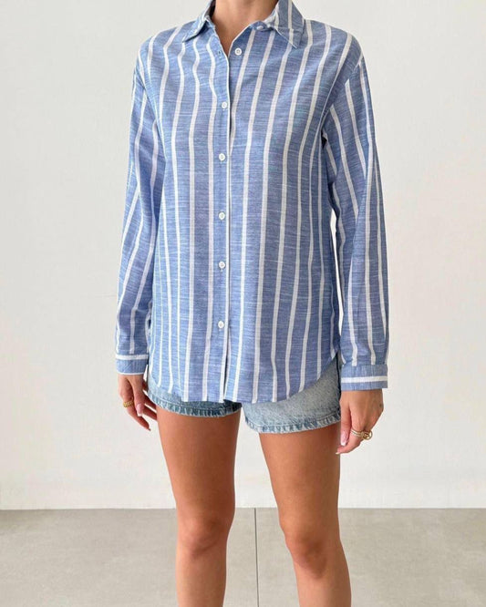 Stripped Long Sleeve Shirt
