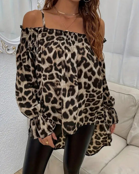 Leopard Elegant Wide Top