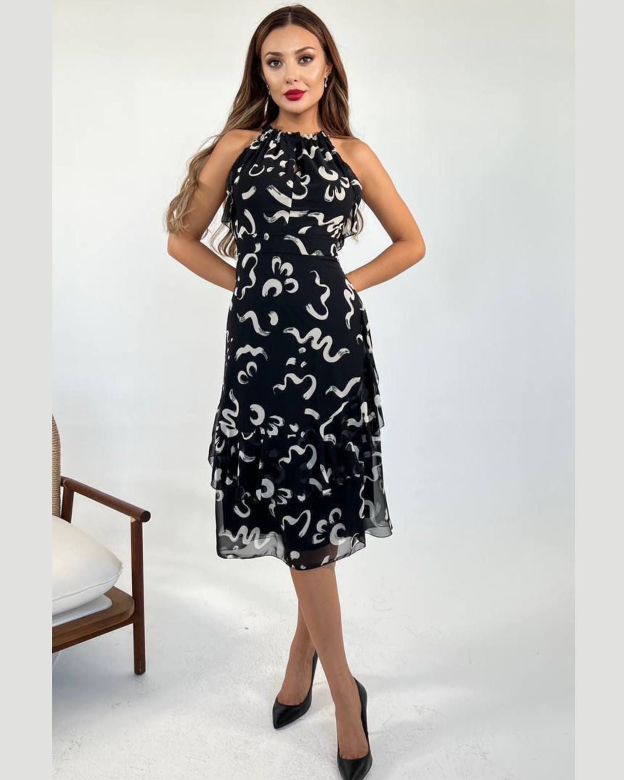 Elegant Chiffon Dress