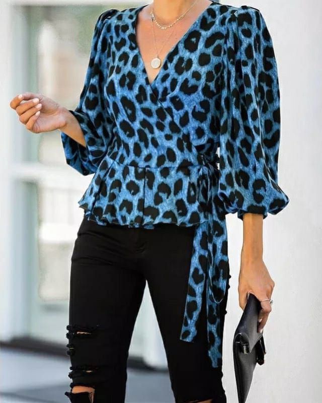 Leopard Elegant Top