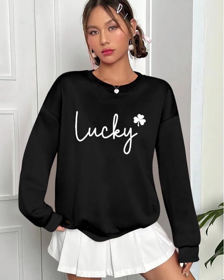 Cotton Lucky Long Sleeve Top