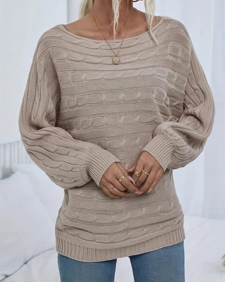 Wool Wide Blouse