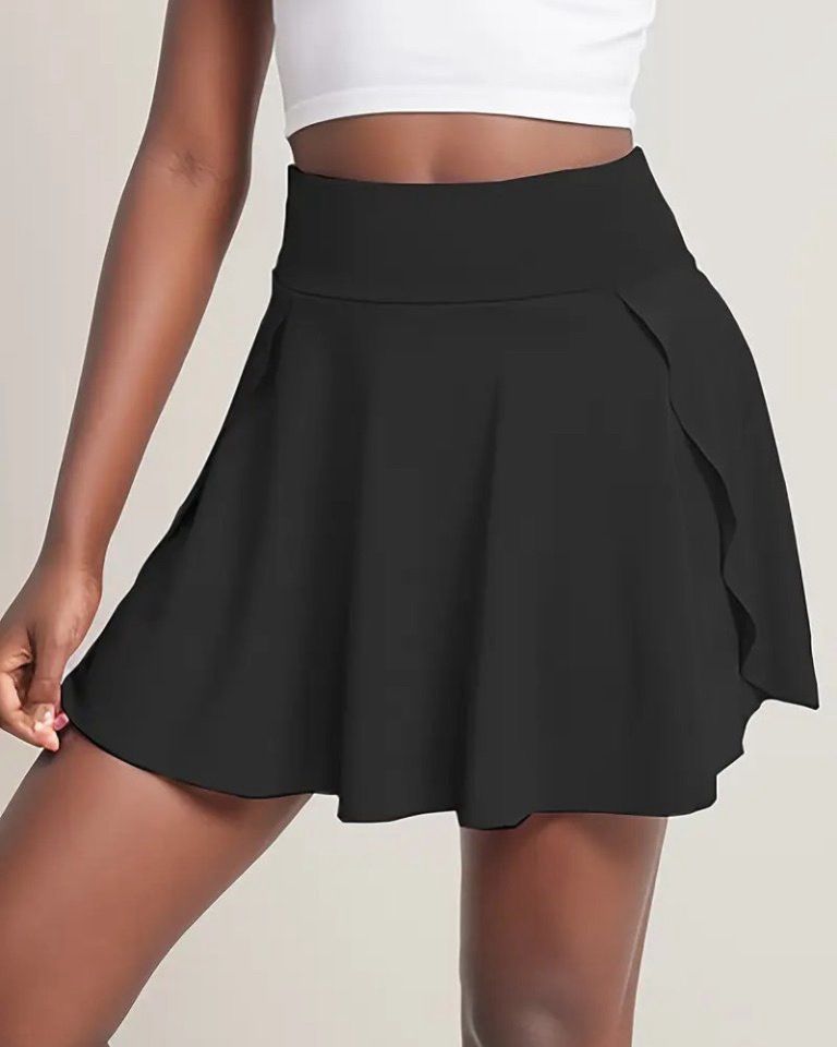 Short Wide Skirt