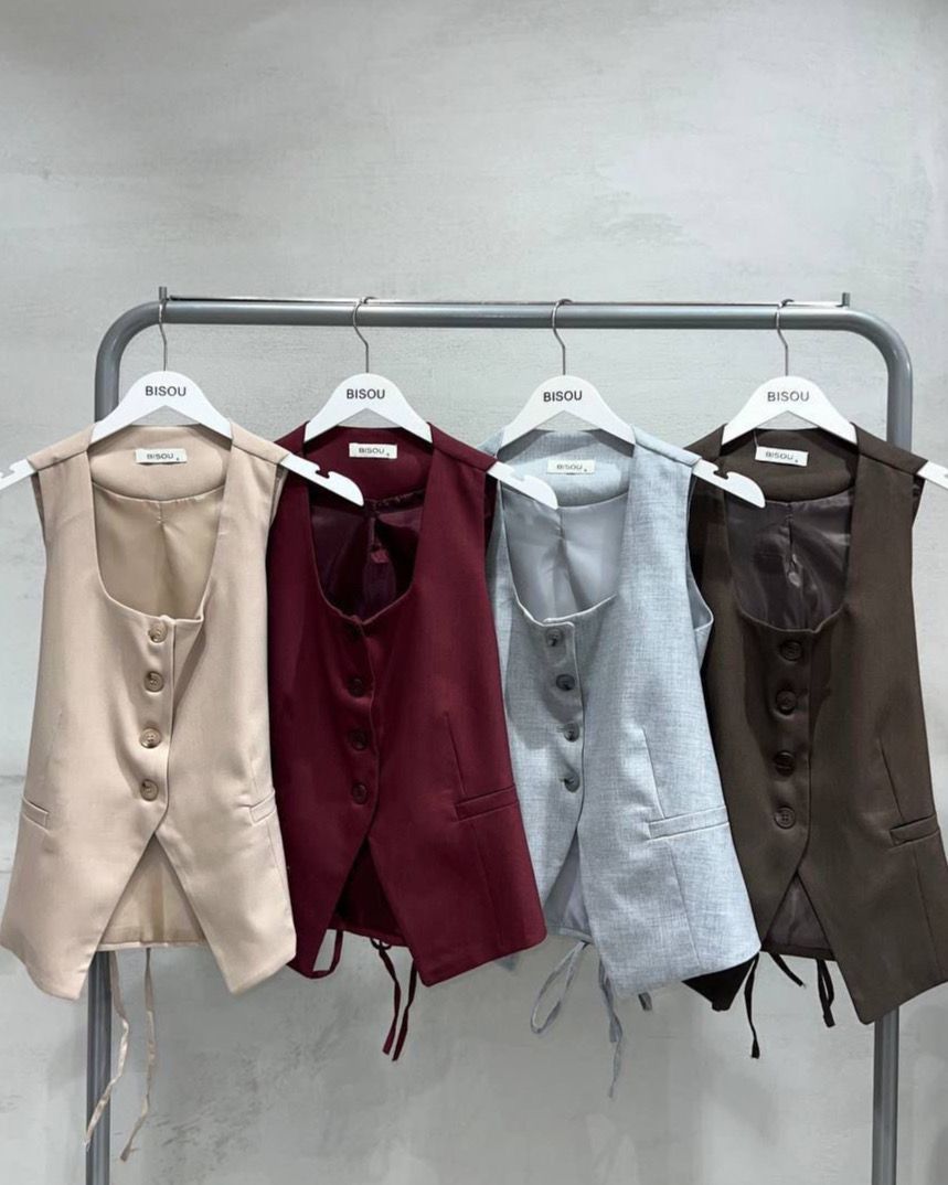 Classic Vest With Buttons