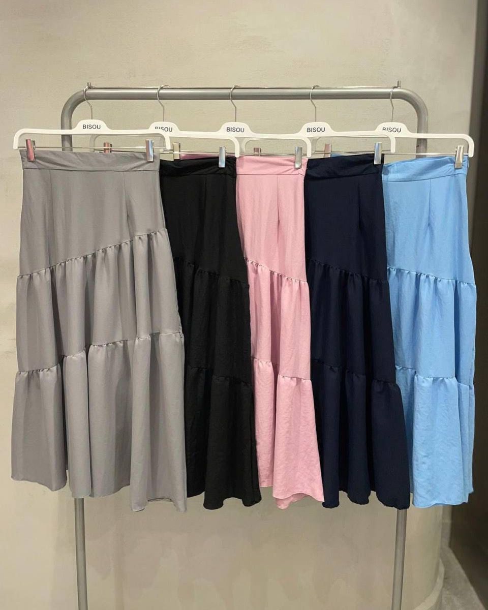 Wide Long Skirt