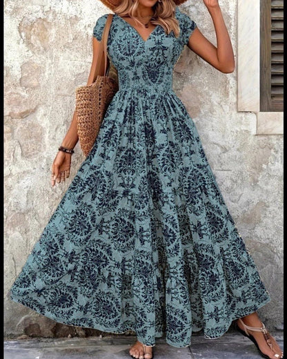 Floral Maxi Wide Dress