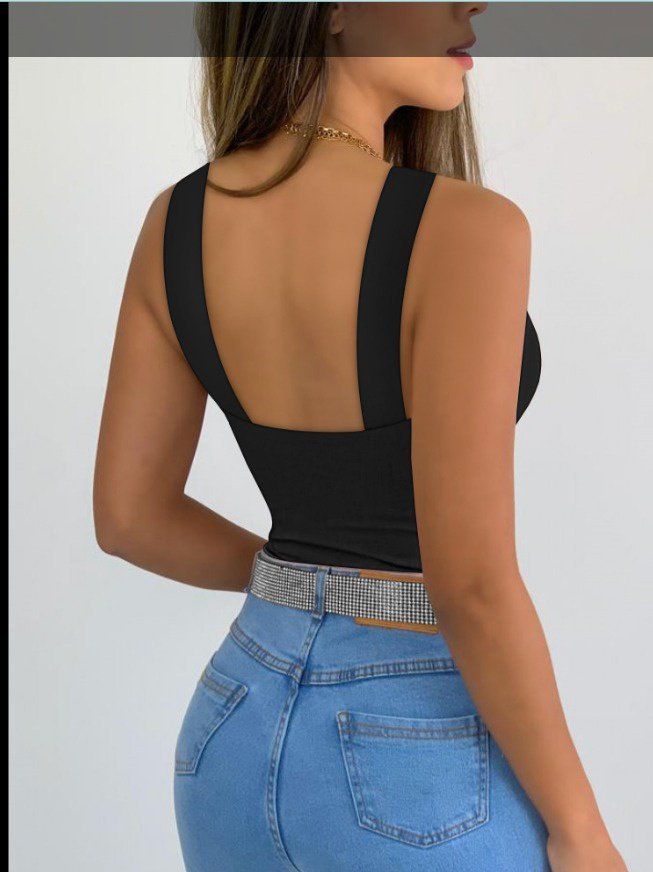Elegant Top With Strass