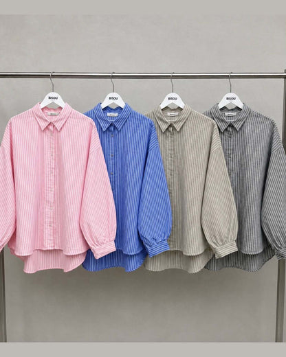 Stripped Long Sleeve Shirt