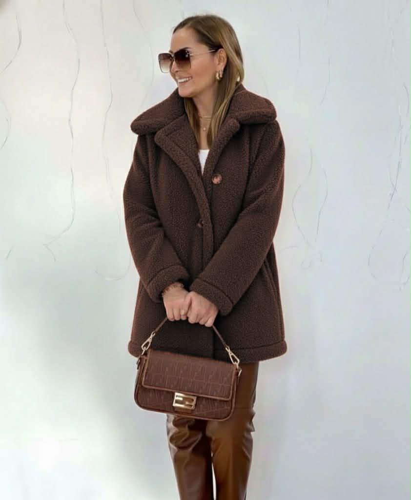 Fleece Jacket With Buttons