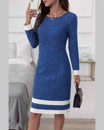 Classy Two Colors Short DRESS